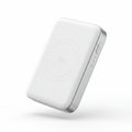 MagSafe compatible power bank on white background
